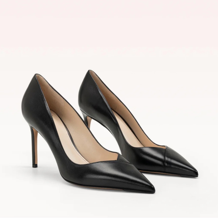 Nwb Alexandre Birman Black Pamela 85 Heels Size 38.5